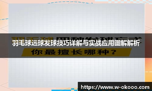 羽毛球远球发球技巧详解与实战应用图解解析